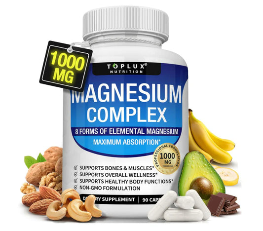 Magnesium Complex – Compra 3 y recibe 2 Ashwagandha | Compra 6 y recibe 2 Ashwagandha + 2 Neurazenx