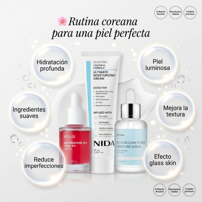 PACK COREANO - BETA GLUCANO, NIDA, ANUA