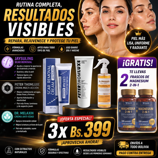 SCAR REMOVAL CREAM + Peter Thomluxe+ Dr Melaxin