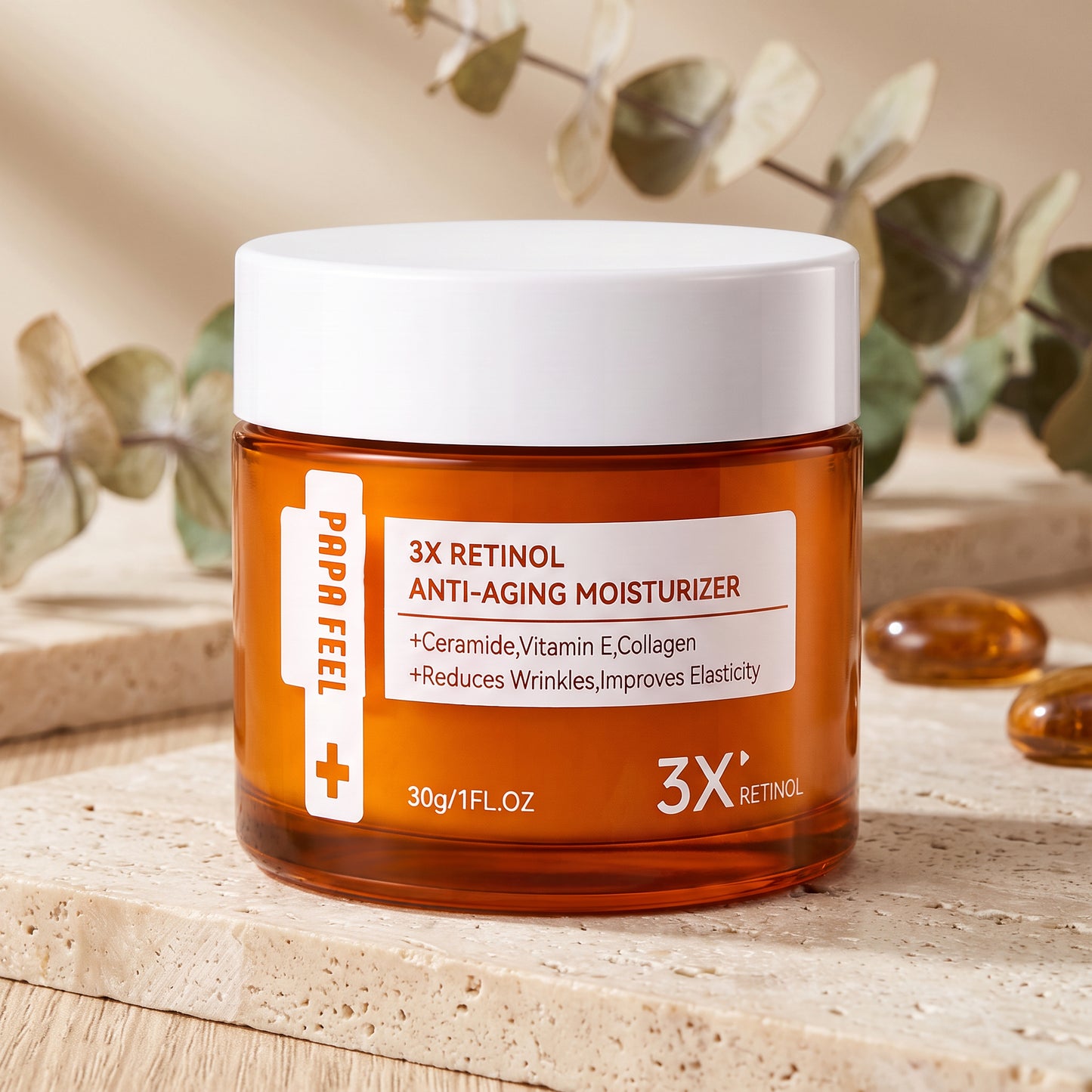 3 X  RETINOL -  Ayuda a mejorar la apariencia de tu piel y Elimina las Arrugas